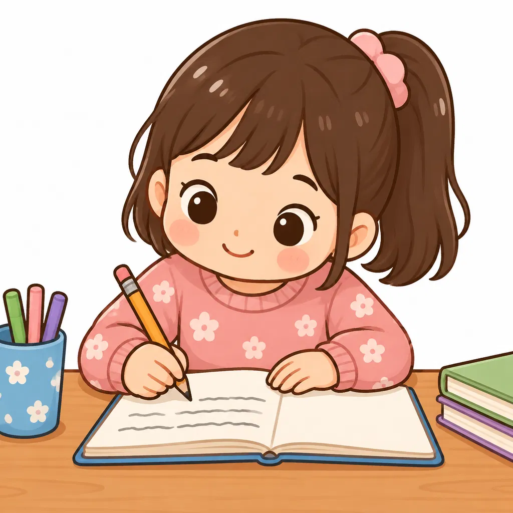 writing — đang viết