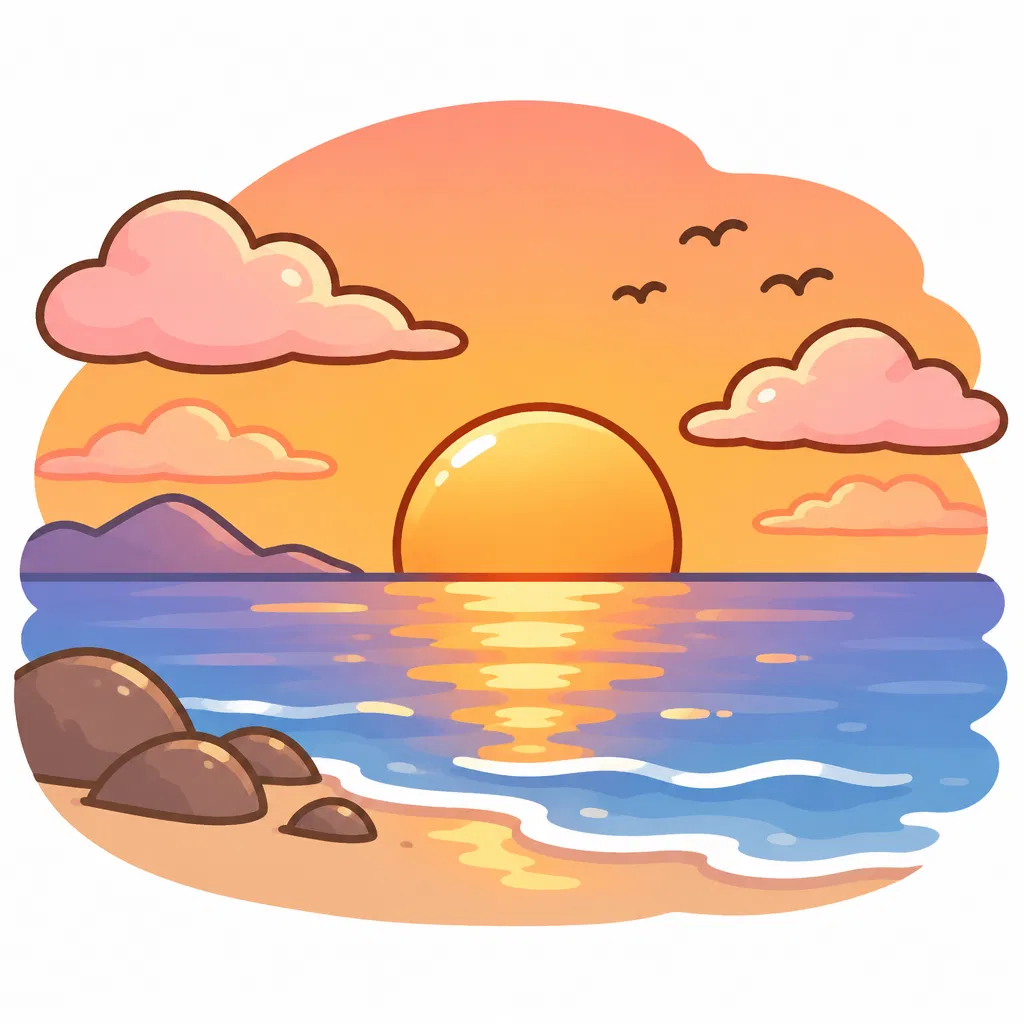 sunset — hoàng hôn