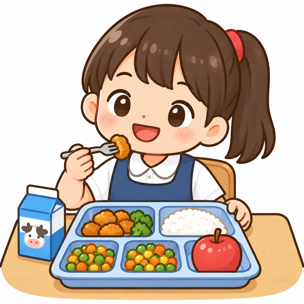 school lunch — bữa trưa ở trường