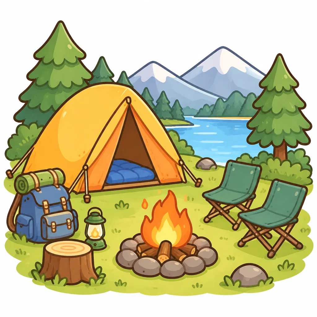 campsite — khu cắm trại
