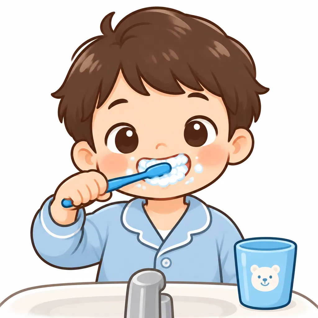 brush your teeth — đánh răng