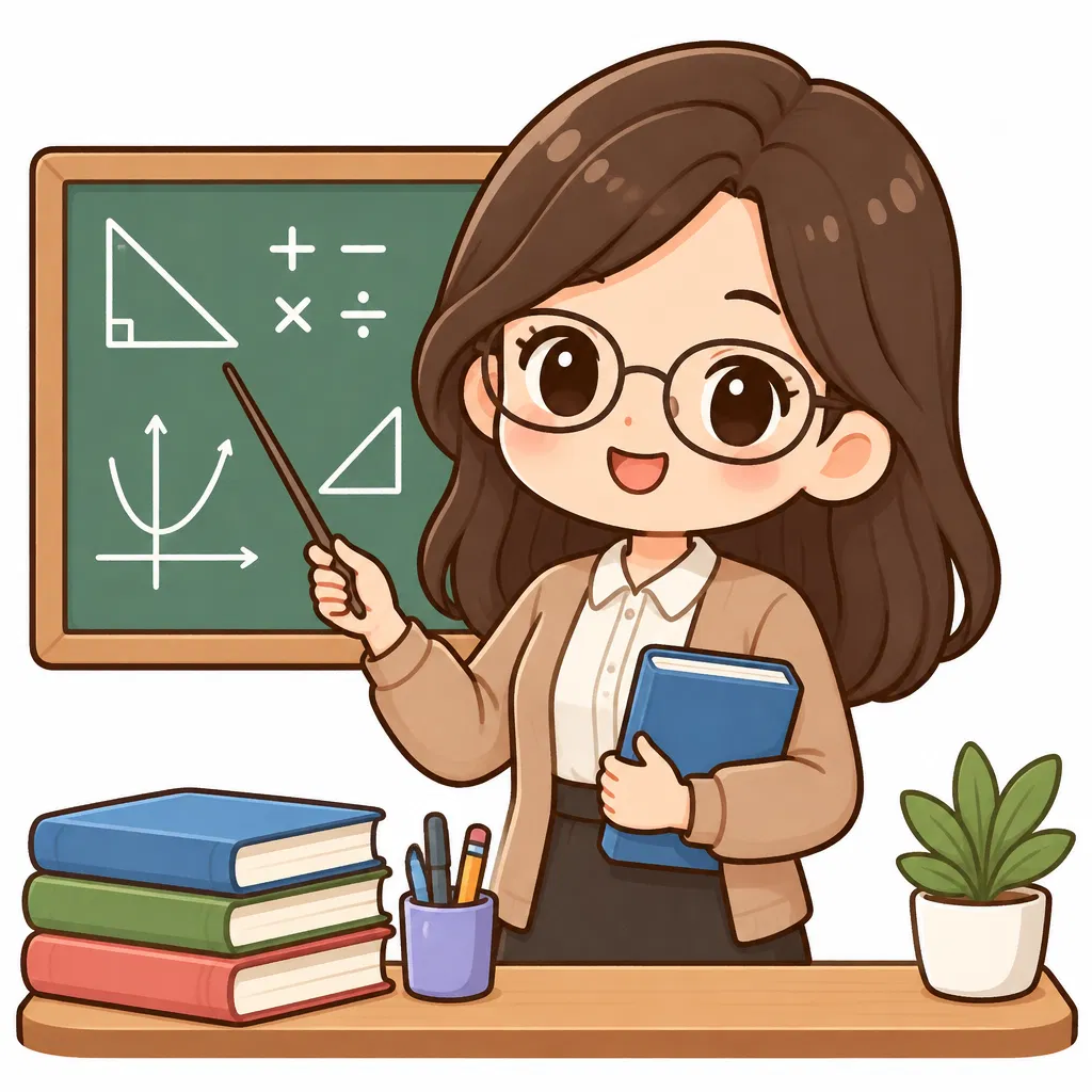 maths teacher — giáo viên Toán