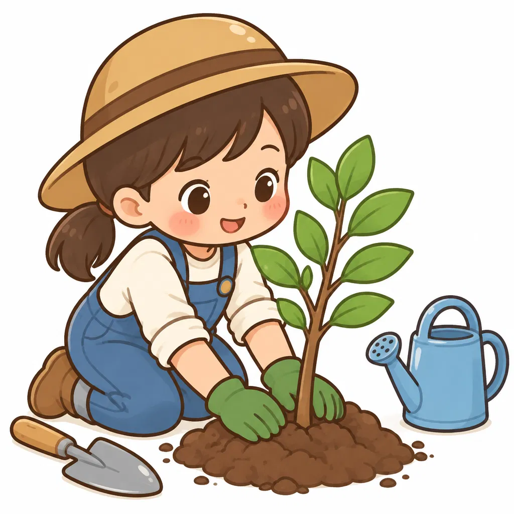 plant trees — trồng cây