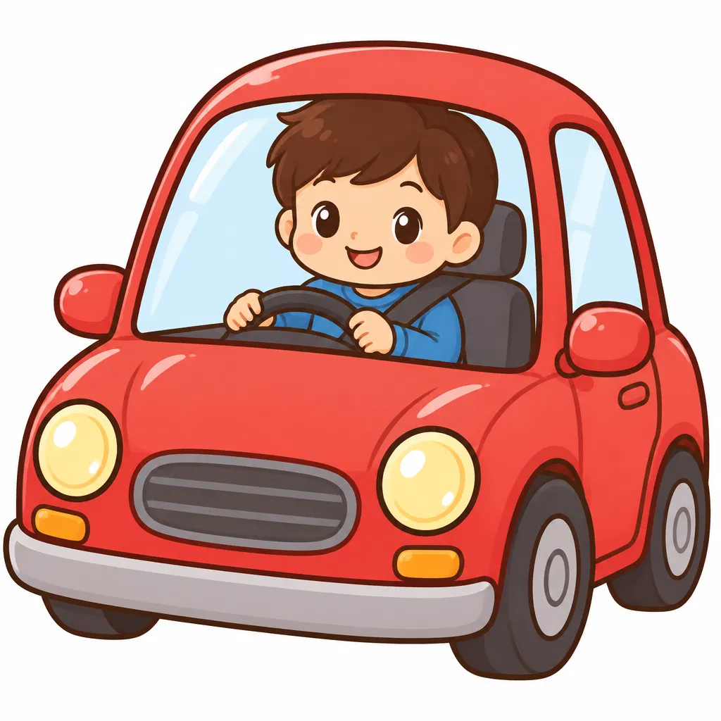 driving — đang lái xe