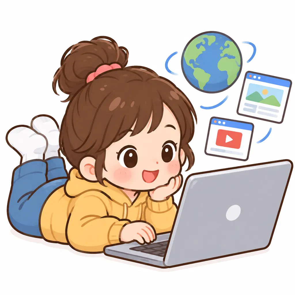 surfing the net — lướt mạng