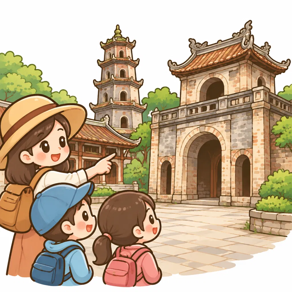 visit the old buildings — tham quan các tòa nhà cổ