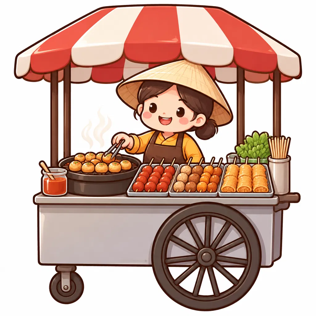 street food — đồ ăn đường phố