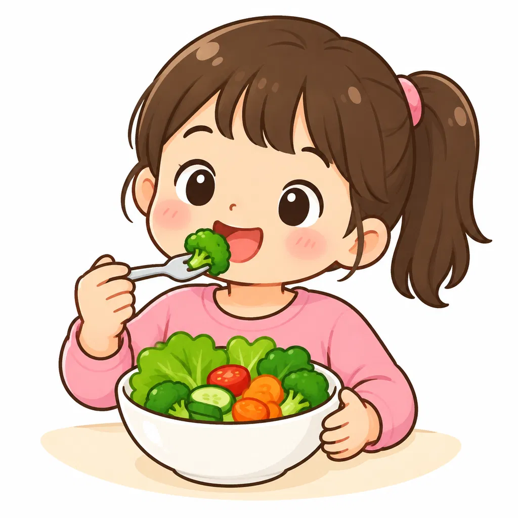 eat vegetables — ăn rau