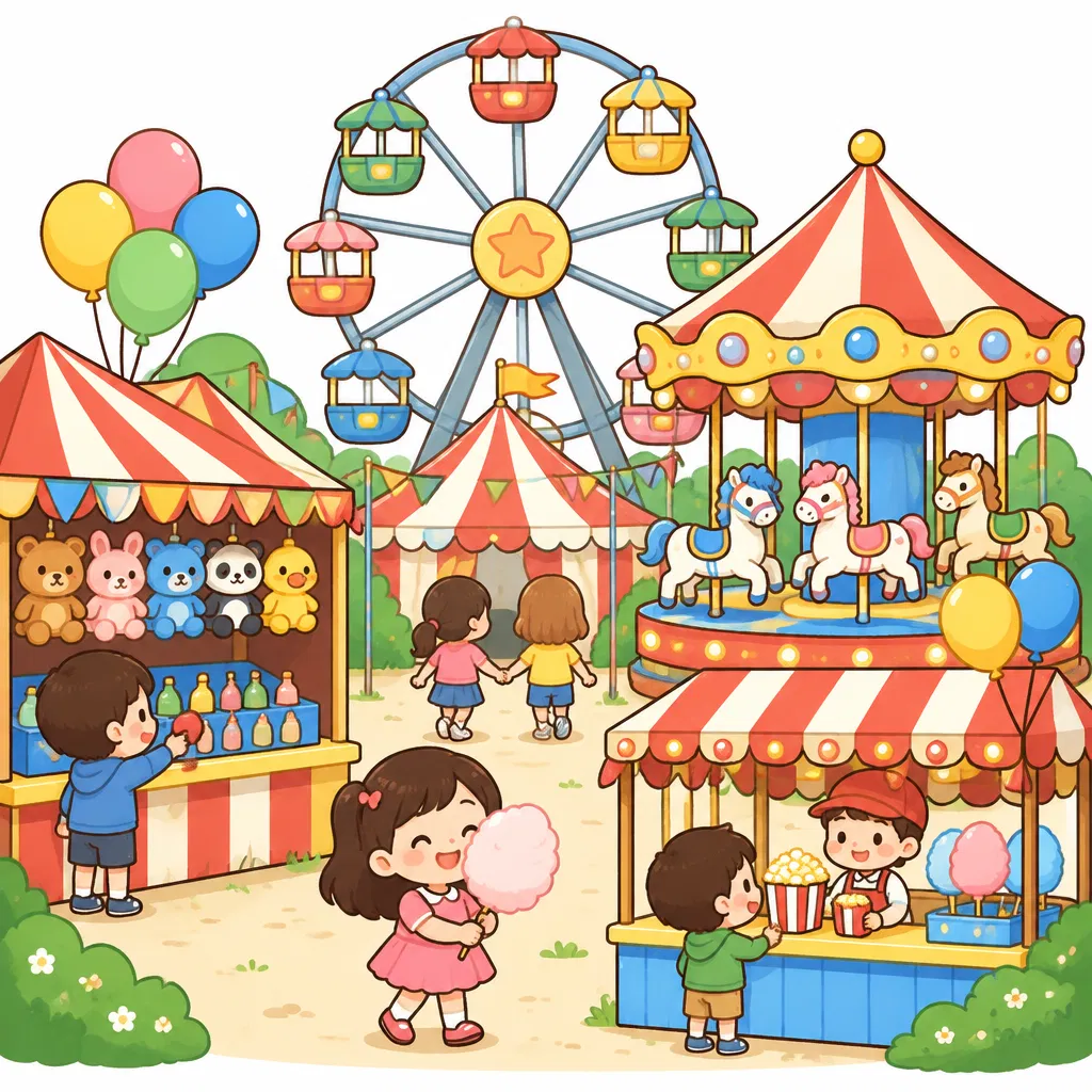 funfair — hội chợ vui chơi