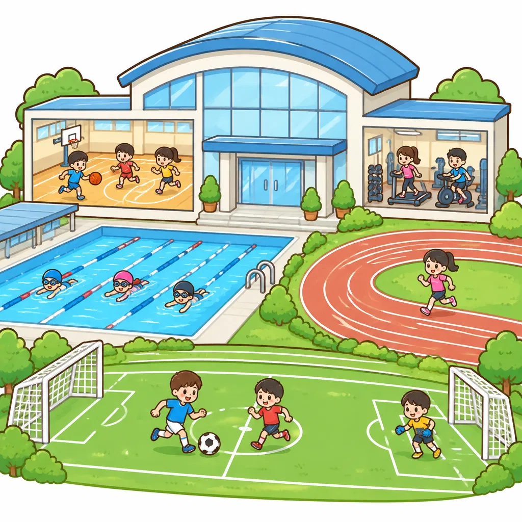 sports centre — trung tâm thể thao
