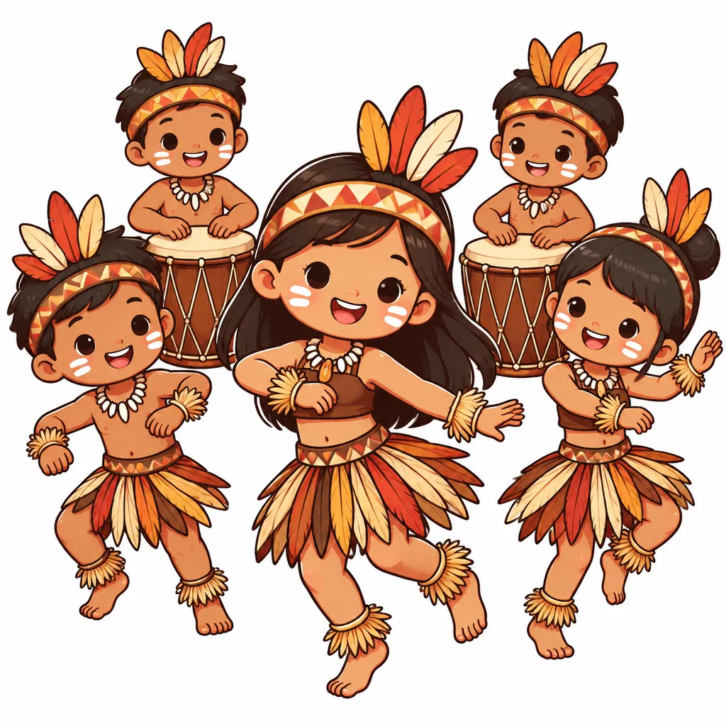 tribal dance — điệu múa bộ lạc