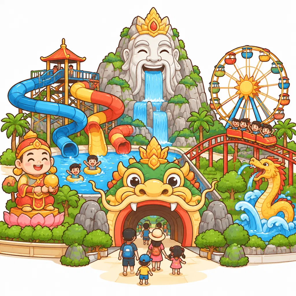 Suoi Tien Theme Park — công viên giải trí Suối Tiên