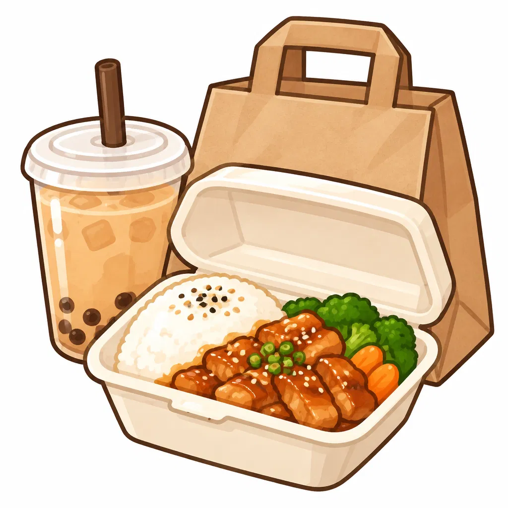 takeaway — đồ ăn mang về
