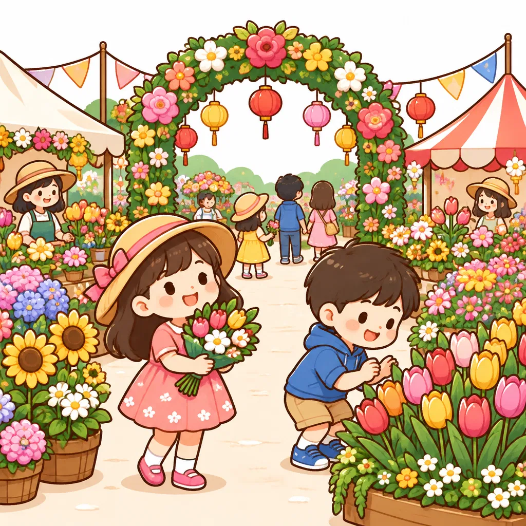 flower festival — lễ hội hoa