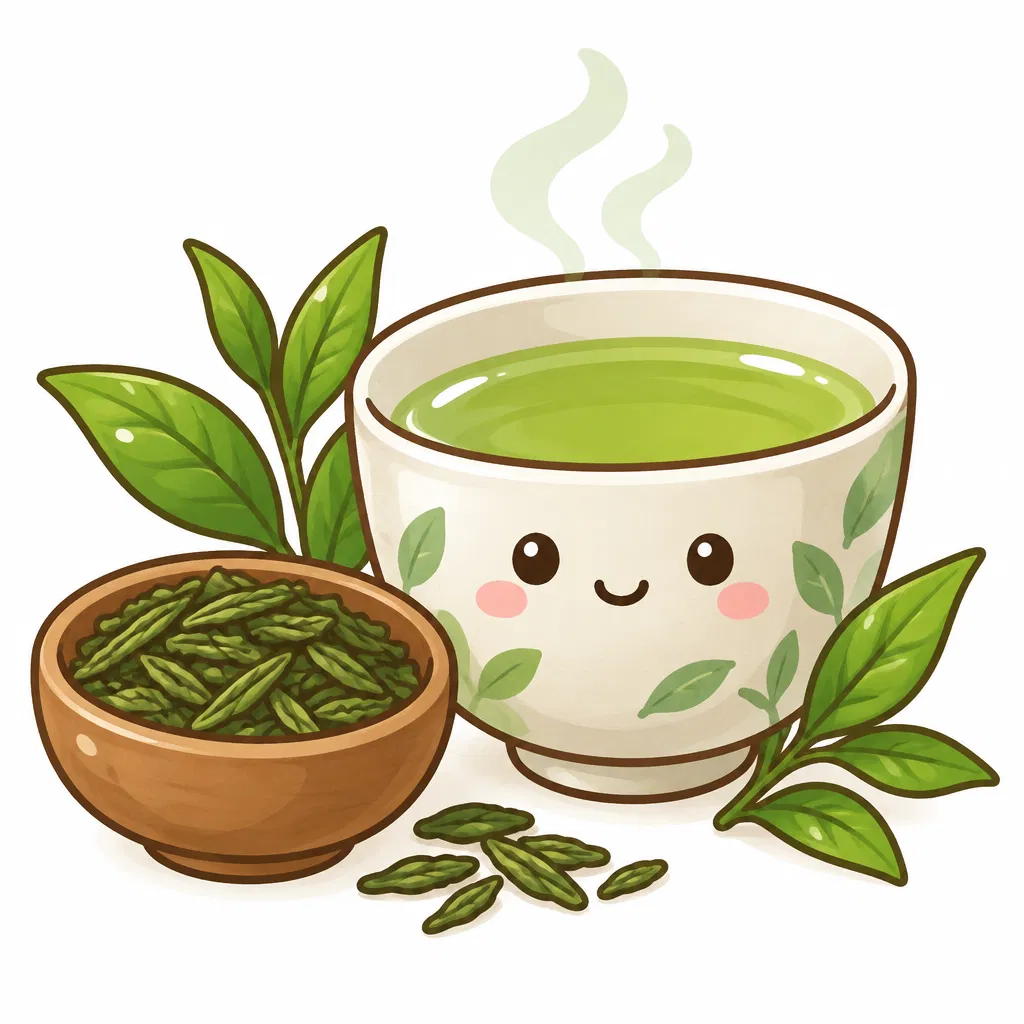green tea — trà xanh
