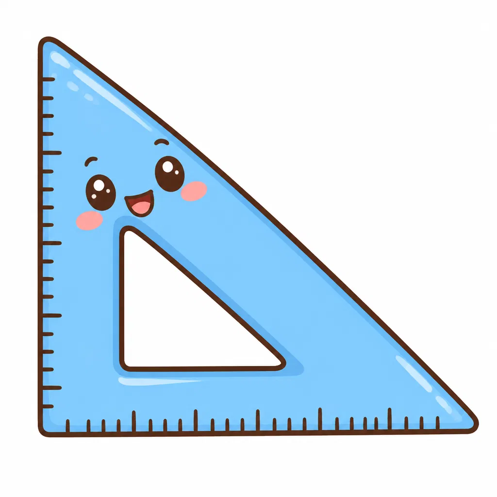set square — thước ê ke