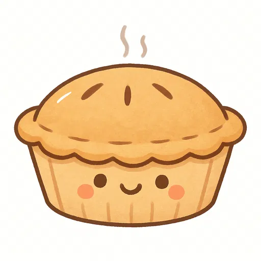 pie — bánh nướng nhân