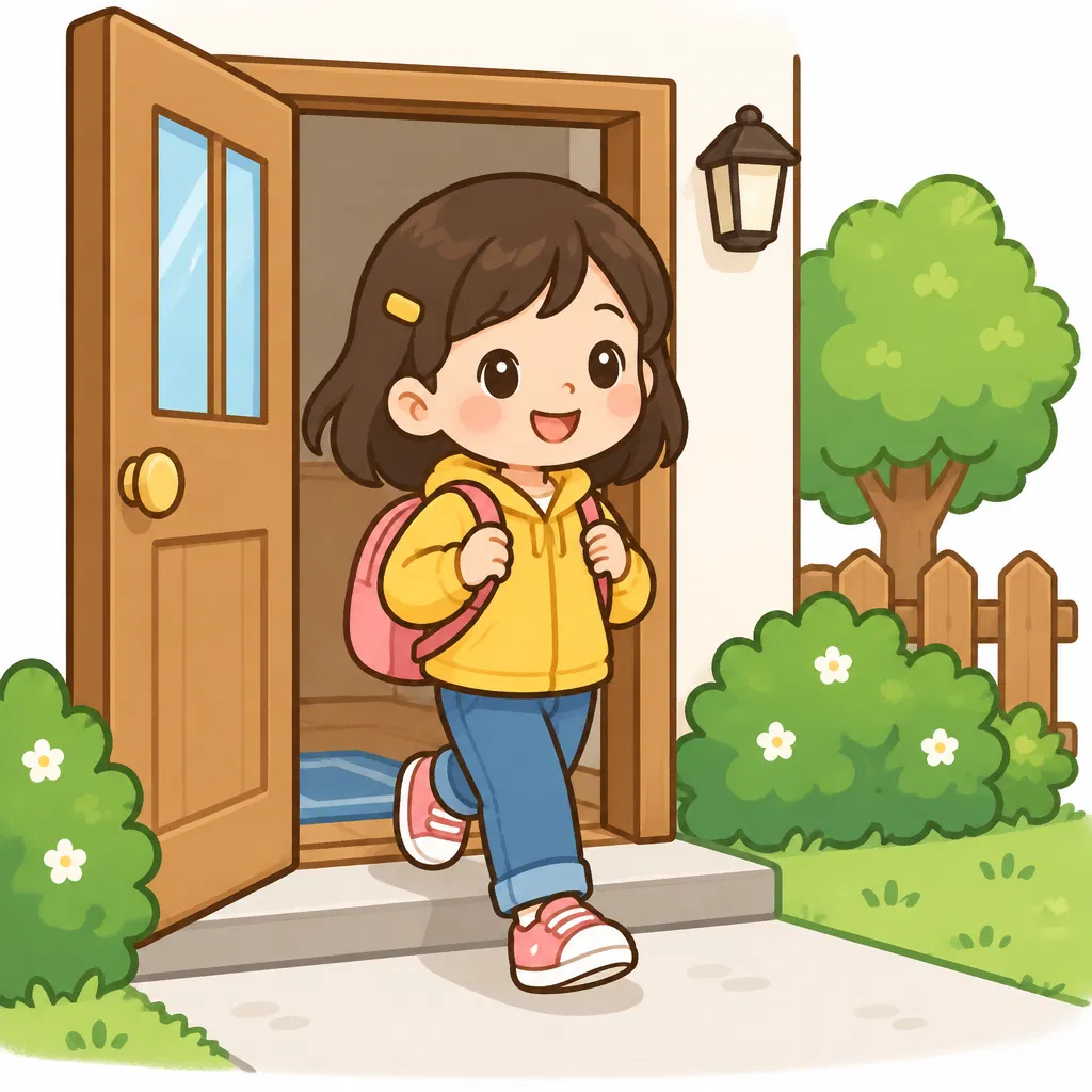 go out — đi ra