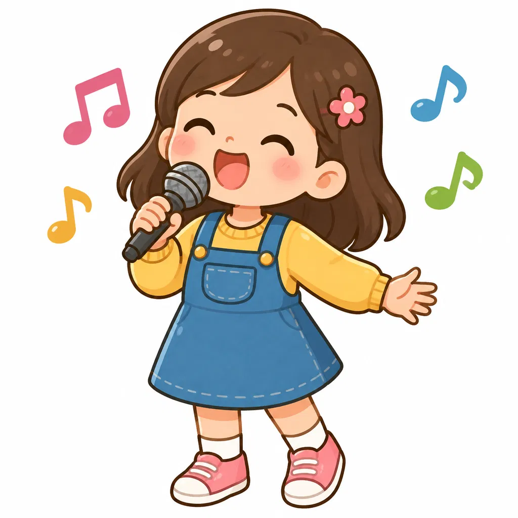 singing songs — đang hát những bài hát