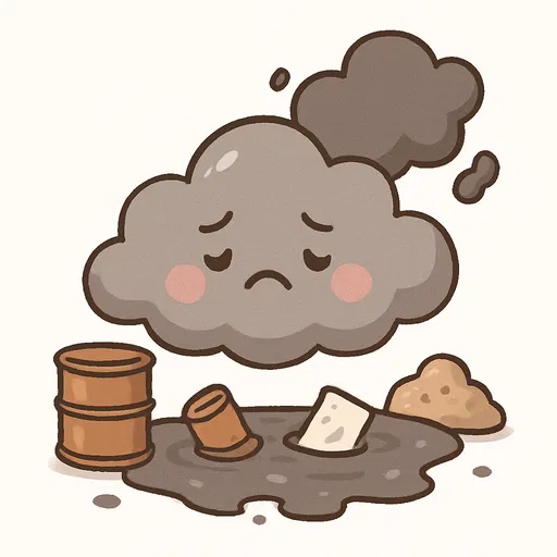 pollution — sự ô nhiễm