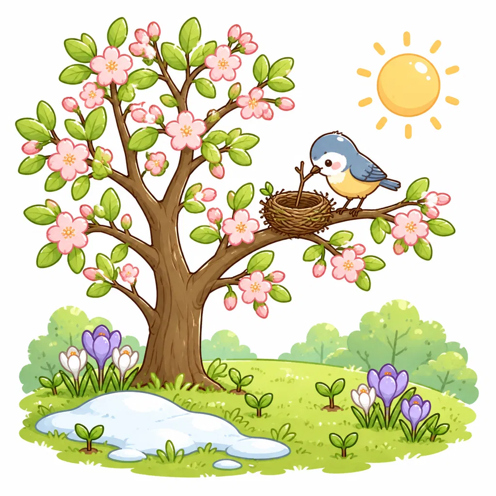 spring — mùa xuân
