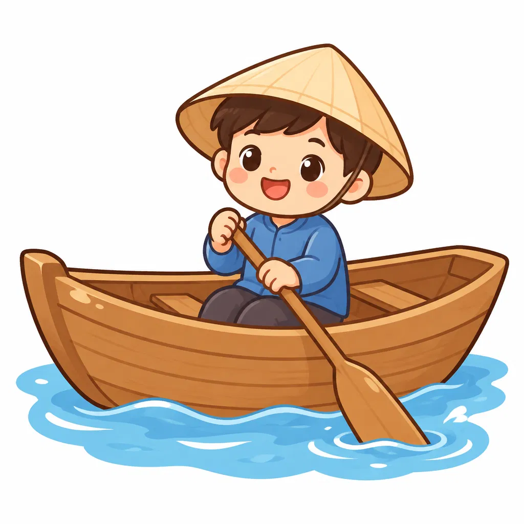 by boat — bằng thuyền